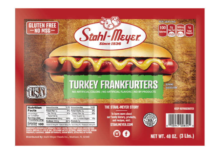 Turkey Franks StahlMeyer Foods, Inc.